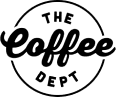 Here's an alt tag for the image: `The Coffee Dept. logo`
